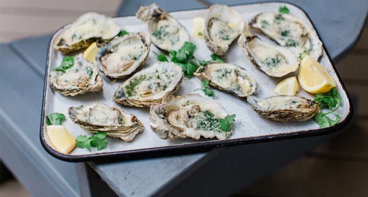 Grilled Oysters